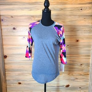 LuLaRoe Randy Grey T Shirt,  Ladies Size XS, NWT